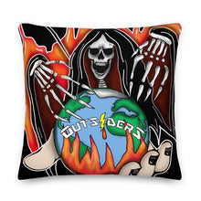 Load image into Gallery viewer, ‘Grim’ Premium Pillow