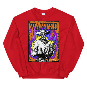 'Wanted' Unisex Sweatshirt