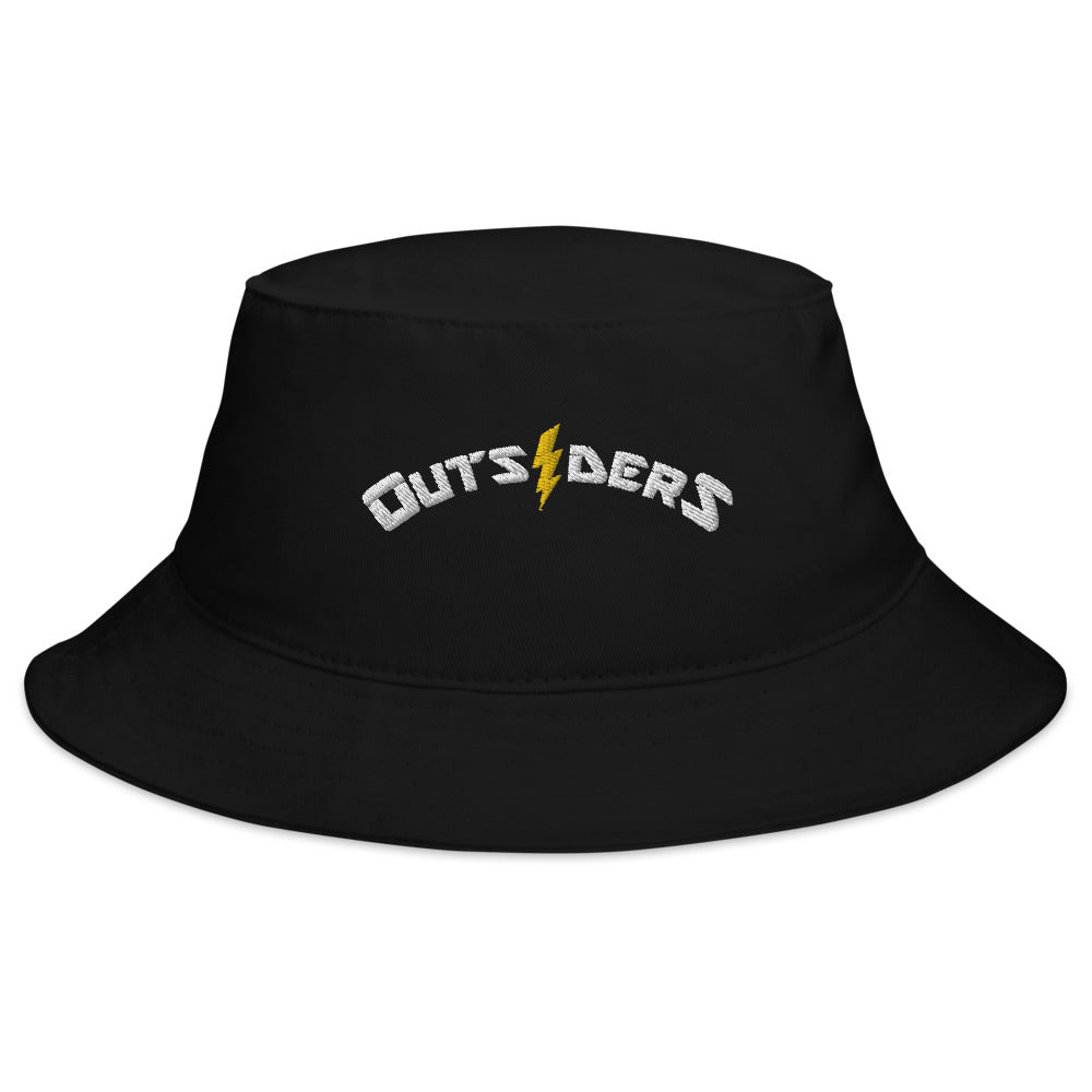 steelers white bucket hat