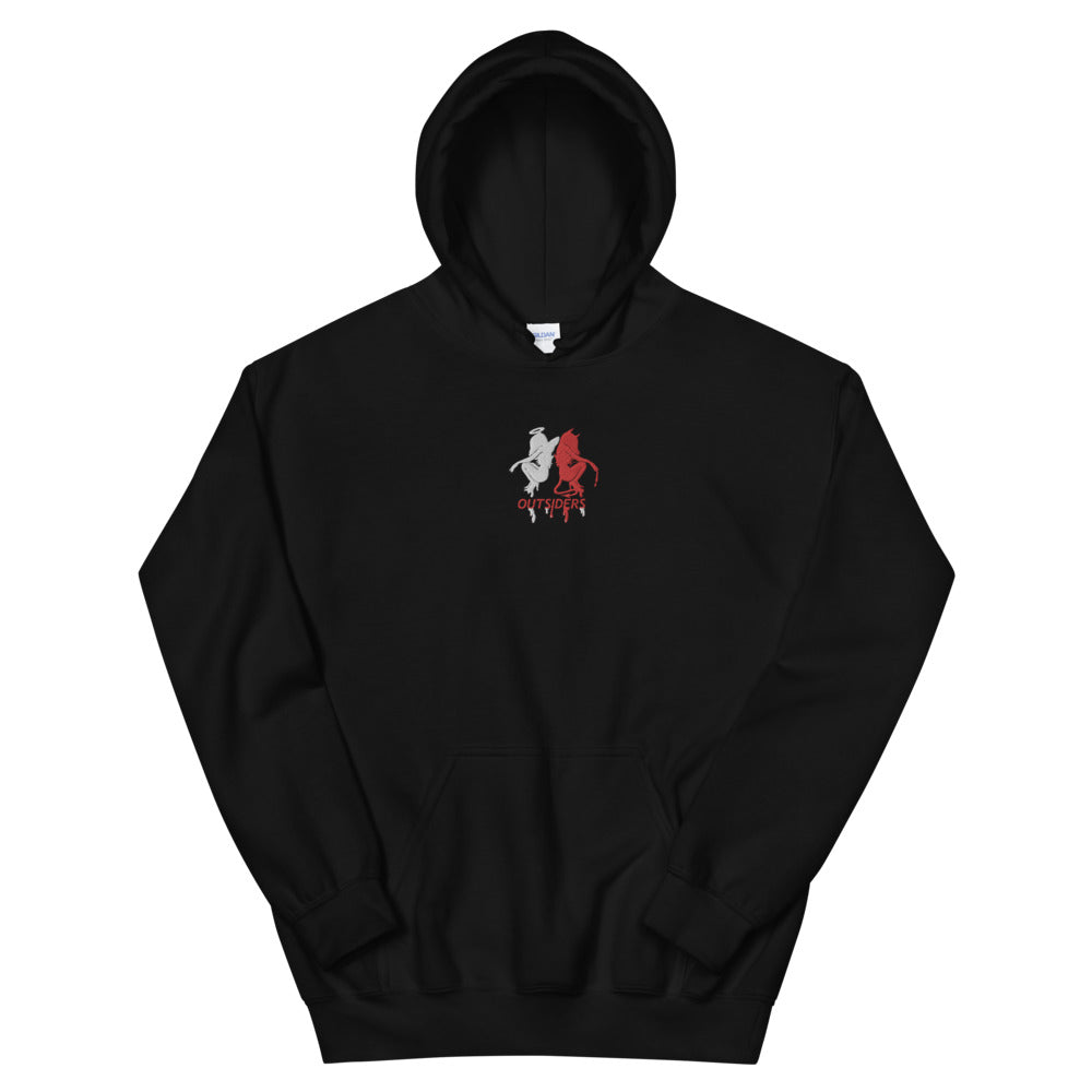 'Evil' Embroidered Unisex Hoodie