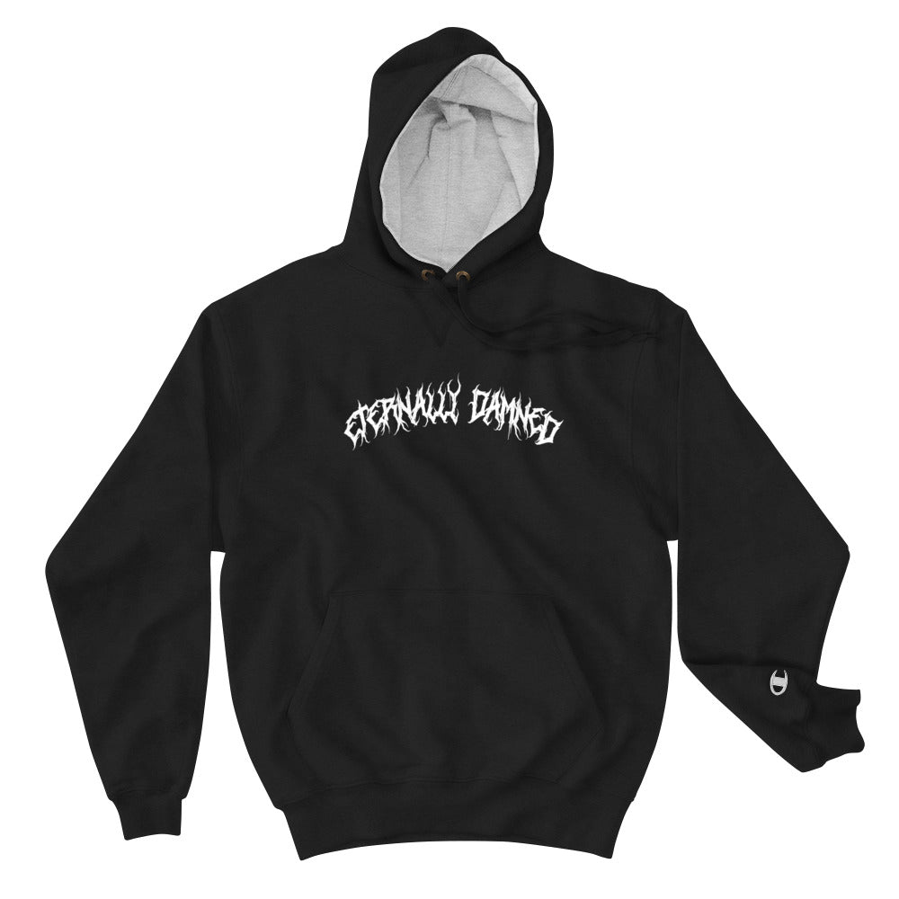 'Eternally Damned' Champion X Outsiders Hoodie