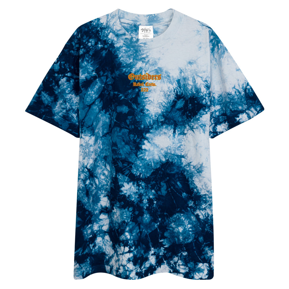 “222” Oversized tie-dye t-shirt