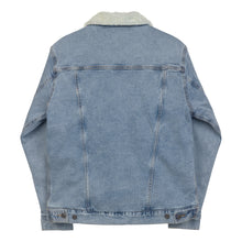 Load image into Gallery viewer, ‘City’ Unisex Denim Sherpa Jacket
