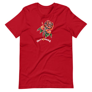 ‘Burning Rose’ Unisex T-Shirt